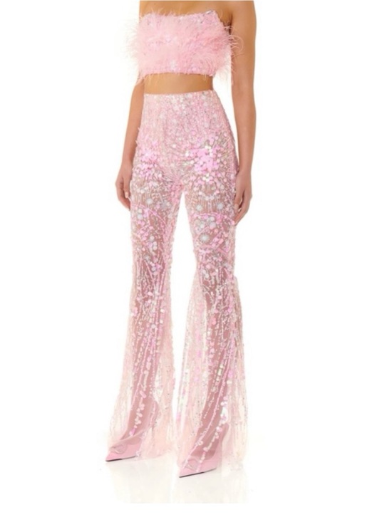 Eliya The Label Pants - Eliya the label sequin pants